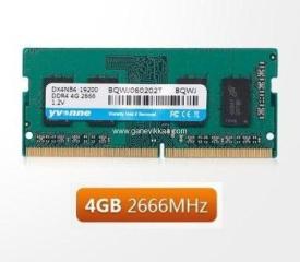 Laptop RAM 4GB DDR4 2666MHz SODIMM - Brand New - Free Delivery Maldives