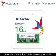 Laptop RAM 16GB DDR4 2400MHz SODIMM - Adata -  Brand New - Free Delivery Maldives