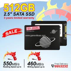 512GB 2.5 Inch SATA SSD - OV Solid State Drive - Brand New - Free Delivery Maldives