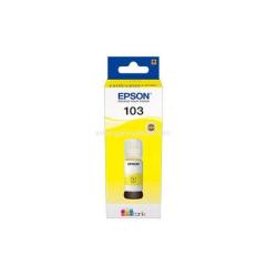 Epson 103 Yellow Ink Bottle - for EcoTank L-Series Printers - Brand New - Free Delivery Maldives