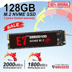 128GB M.2 NVMe SSD 2280 - JingHai Brand - Brand New - Free Delivery Maldives