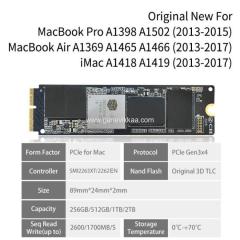 Apple MacBook SSD 512GB - M.2 NVMe PCIe - Brand New - Free Delivery Maldives