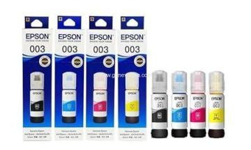 Epson 003 Ink Bottle Set (4 Colors) | Brand New | Free Delivery Maldives